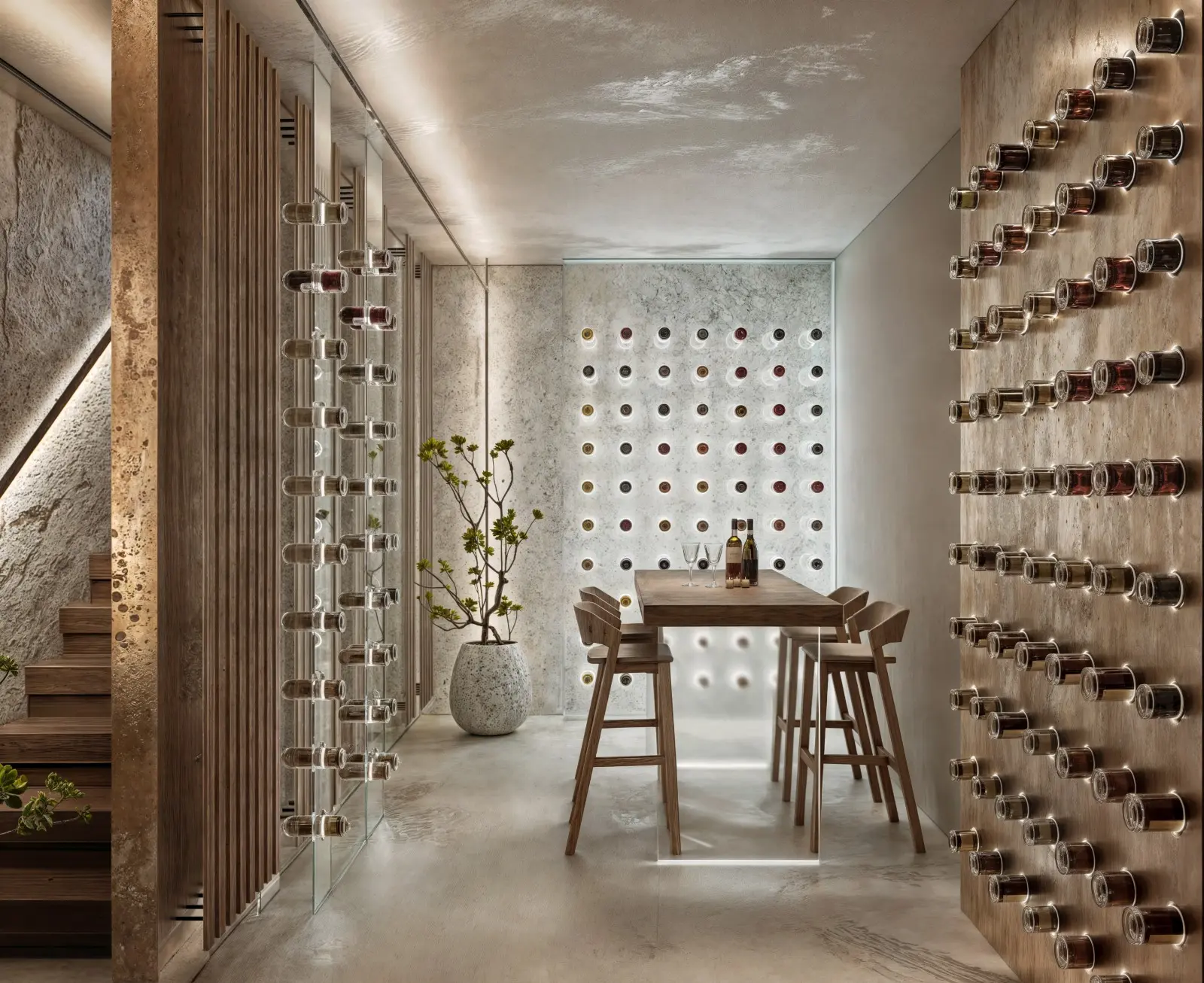 Decorative paint interior, residential project, Switzerland